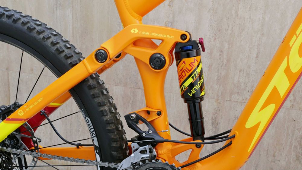 Stöckli Sphen Elite, Mullet, 29-27.5 M, Manitou 130 ход, 2x 11 Sram GX