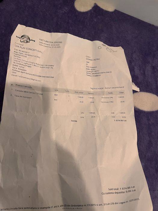 Se vinde xbox series s