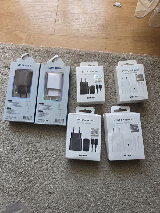 Incarcator Samsung 45W Fast Charge + Cablu USB C 1M