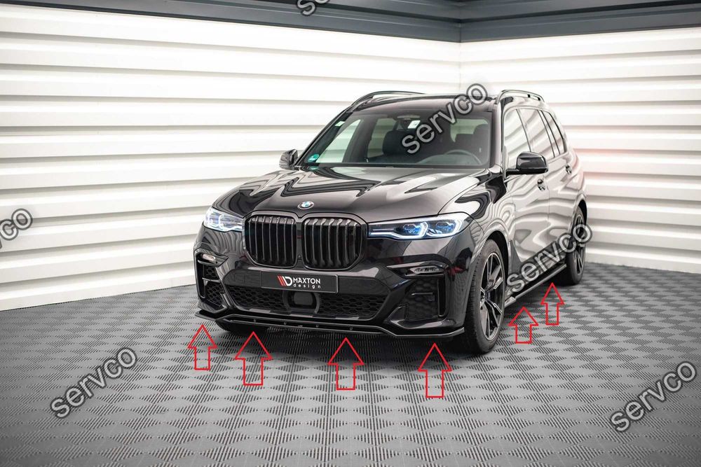 Pachet Body kit tuning BMW X7 M G07 2018-22 v1 Maxton Design