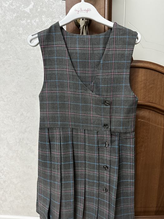 Школьная форма серая СШ имени Абай