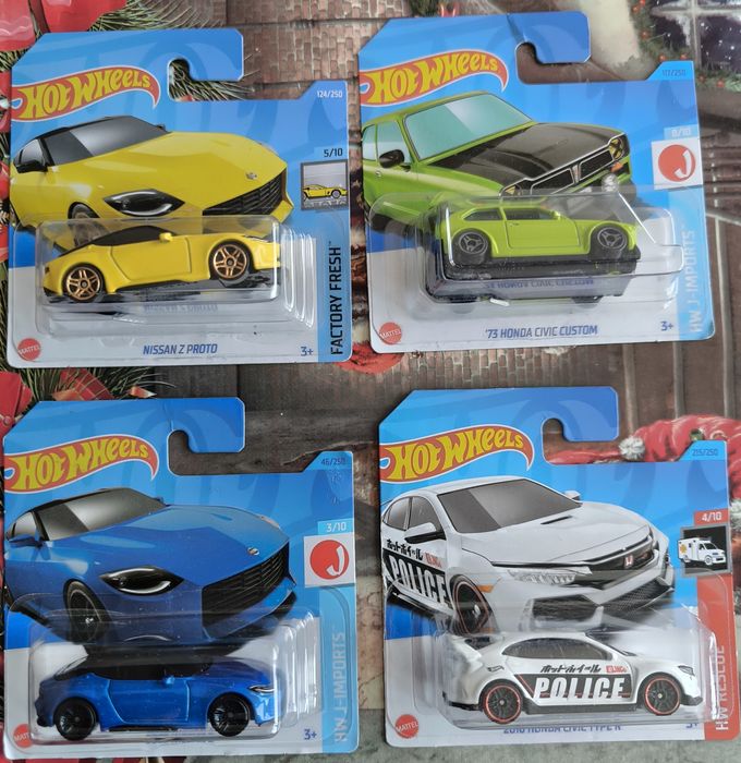 Hot wheels main 2021, 2022, 2023