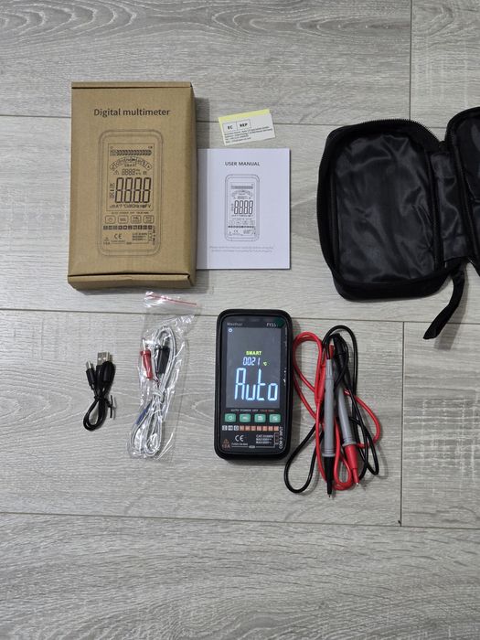 Multimetru digital reîncărcabil TRMS 6000 – NCV, Auto Range