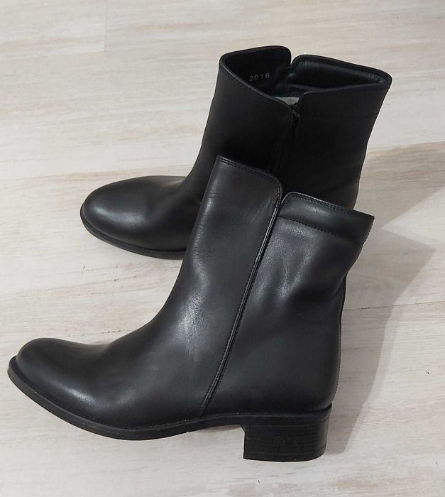 Разпродажба! Дамски боти естествена кожа № 40. Намалени