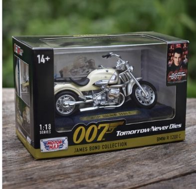 BMW R 1200 C – 007 James Bond | Machetă 1:18 NOUĂ