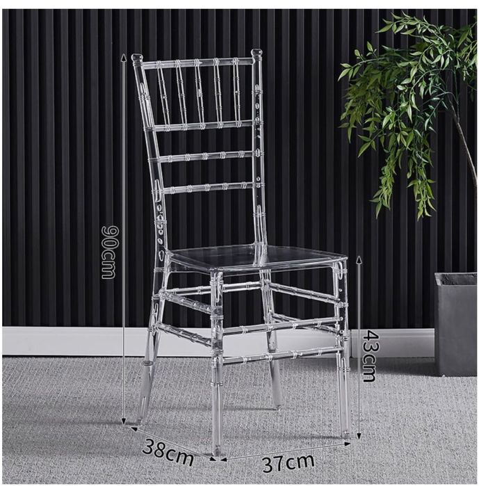 Аренда прозрачных стульев