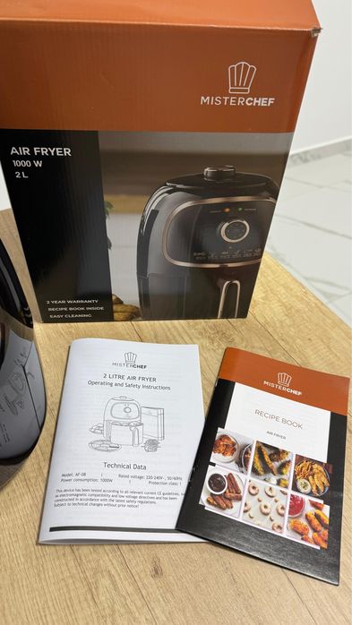 Air Fryer MisterChef 2L – Gătit rapid și sănătos