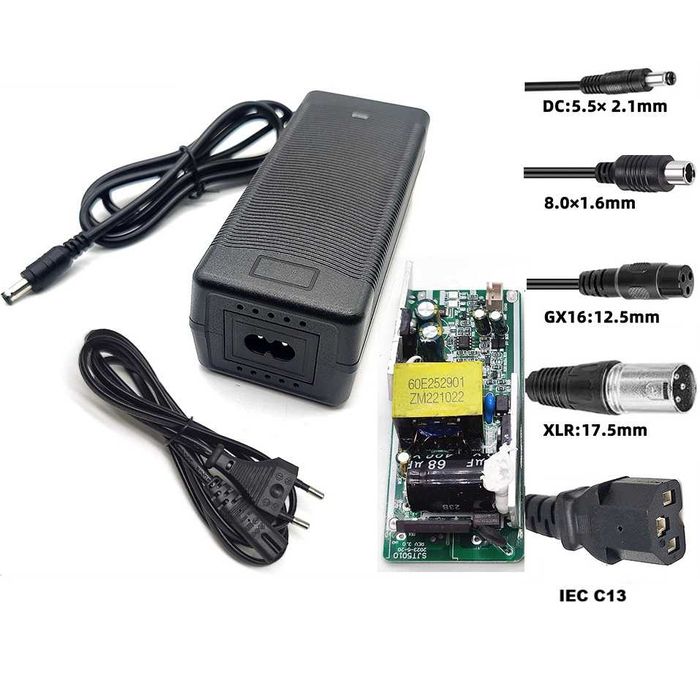 Incarcator 48V Li-Ion 54.6V 2A trotineta bicicleta si scuter electric