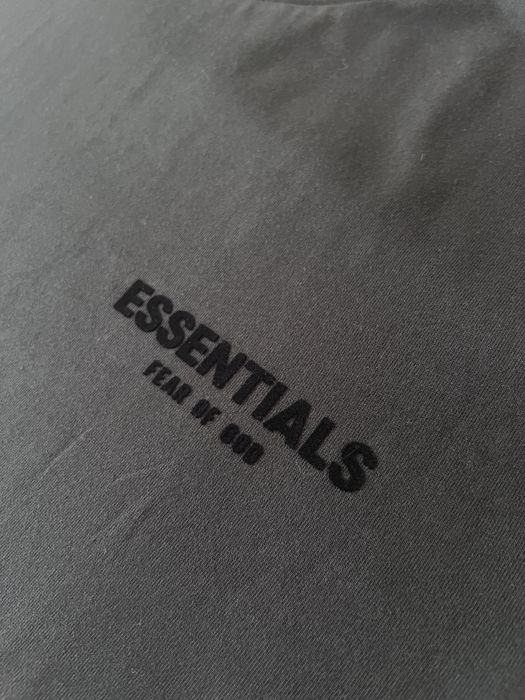 Тениска ESSENTIALS- Oatmeal black