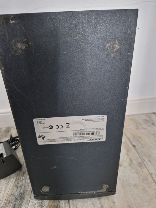 Bose companion 3 series II mentiuni