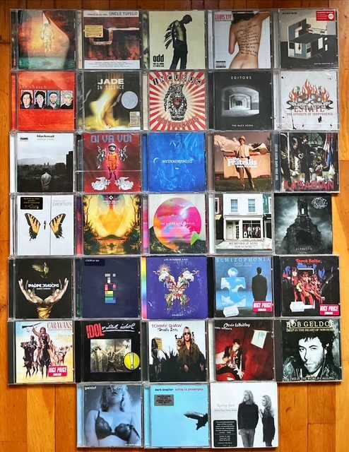 Lot 2 CD orig rock: Letzte Instanz, Bon Jovi, Live, Creedence,Coldplay