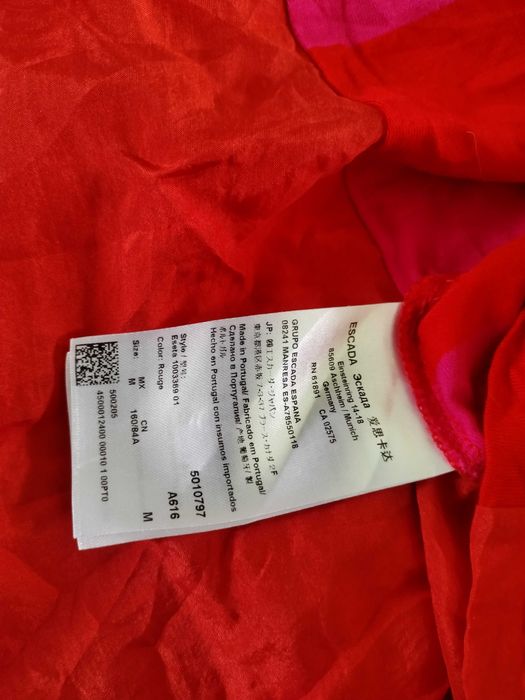 Escad Блуза с къс ръкав