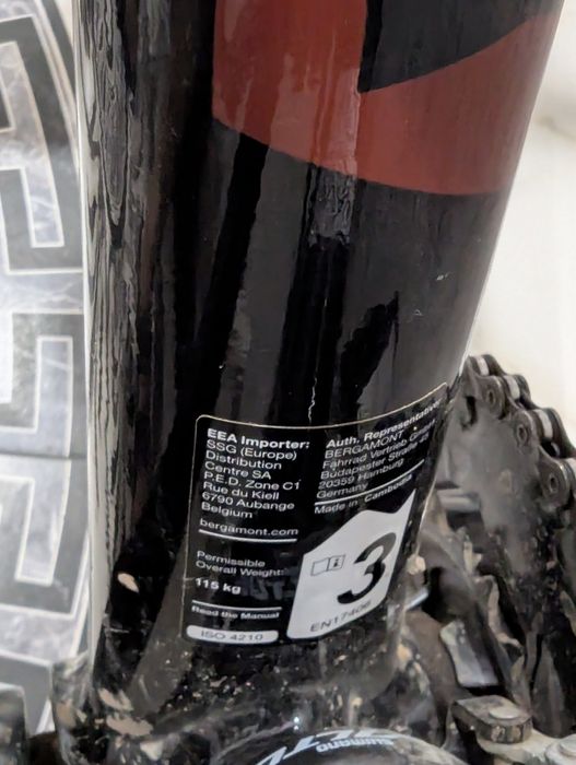 MTB Велосипед немецкий бренд Bergamont