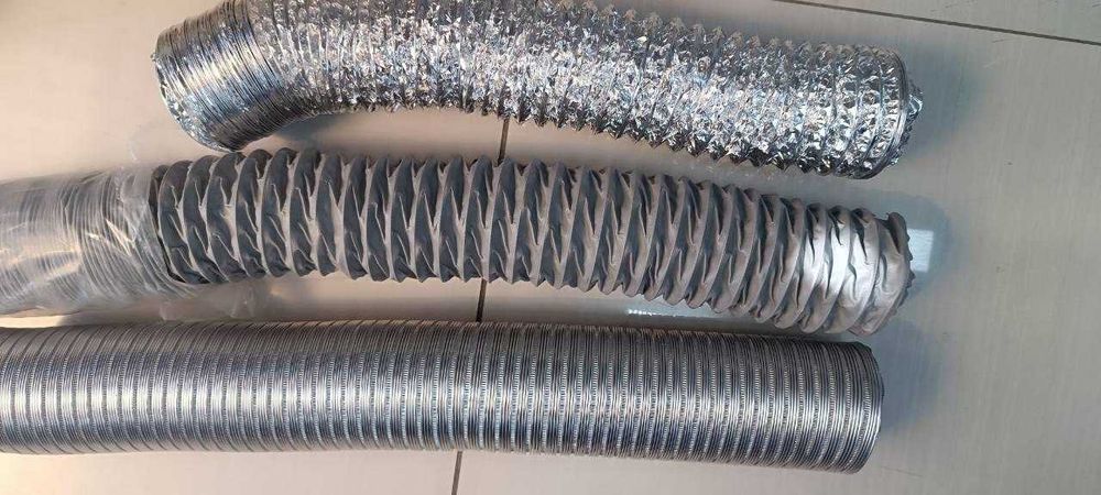 Воздуховоды гибкие для вытяжки (гофра) с изоляцией из ПВХ