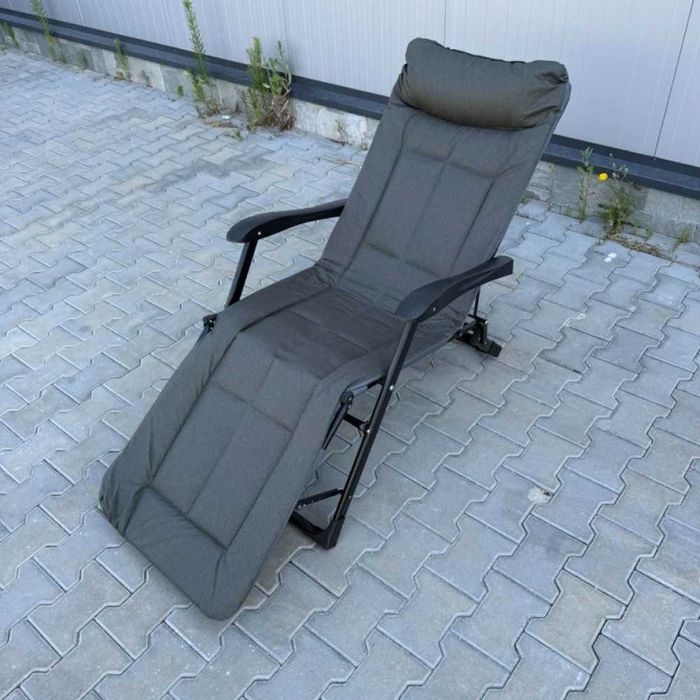 Сгъваем къмпинг стол - шезлонг различни цветове