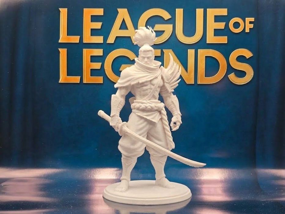 Декоративна фигура Yasuo (League of Legends) – 3D колекционерска статуетка