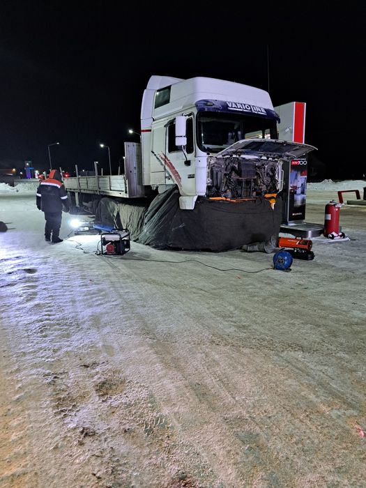 Отогрев, прогрев авто и помещений