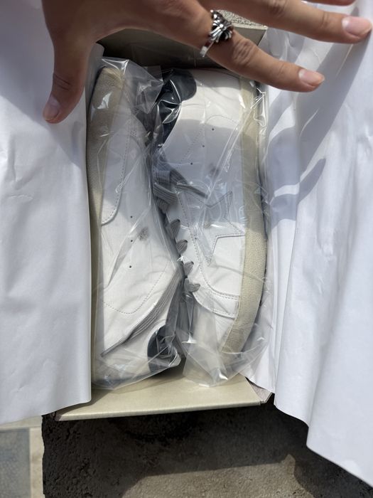 Golden goose white sliver