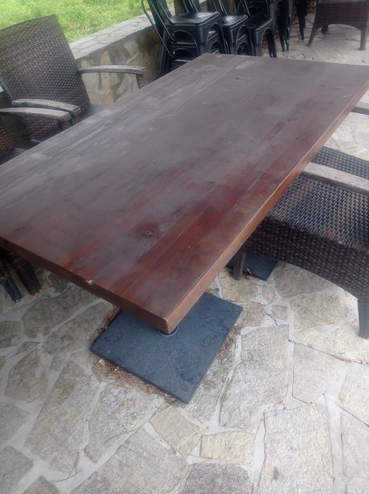 Масивна дървесина маса