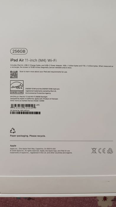 IPad air 11 новый