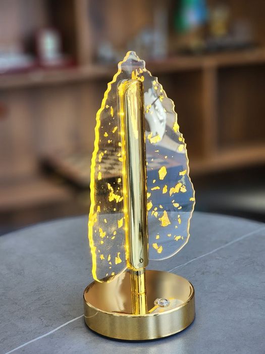 Настольная LED-лампа «Золотой лист»