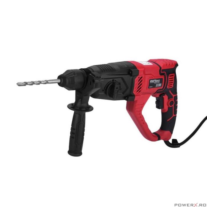 Masina de gaurit, ciocan rotopercutor, 2600W, 4J, SDS PLUS, Kraft