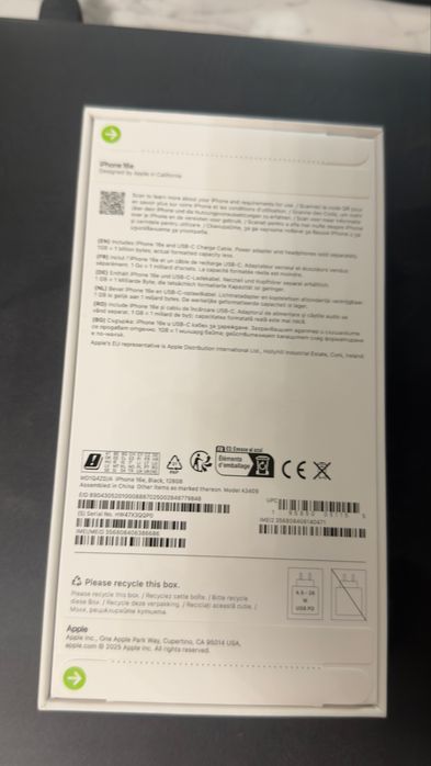 Iphone 16E 128 2 бройки