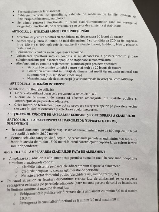 Parcele teren intravilan Slatioara