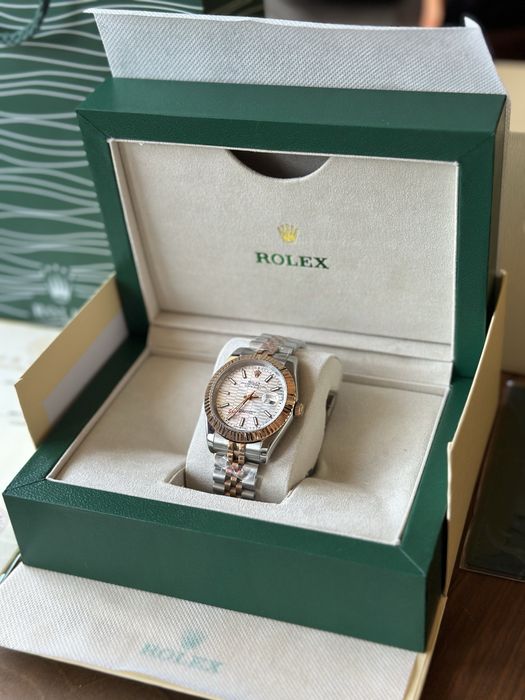 Rolex Datejust White Motif 41 mm