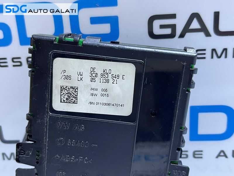 Unitate Modul Calculator Coloana Directie Volan VW Passat B6 2005 - 2010 Cod 3C0953549E