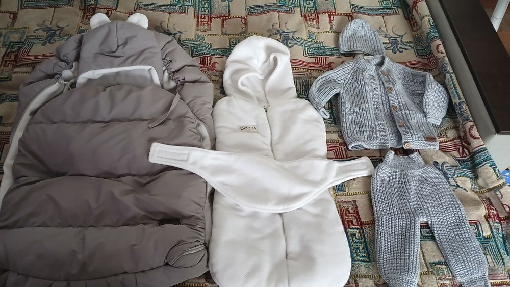 Конверт на выписку, для прогулок зимний