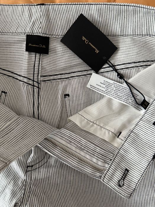 Pantaloni albi - Massimo Dutti