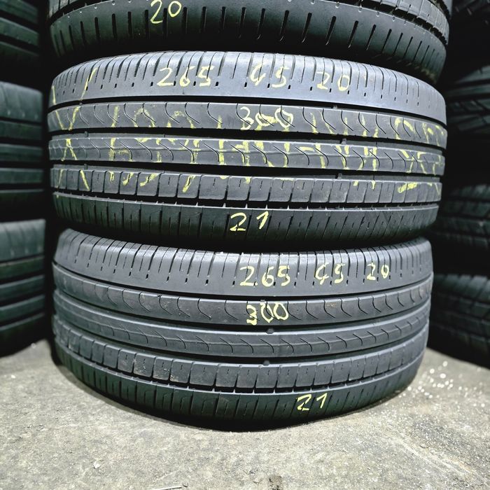 2x 265/45/20 VARA PIRELLI 2021 Stare excelentă
