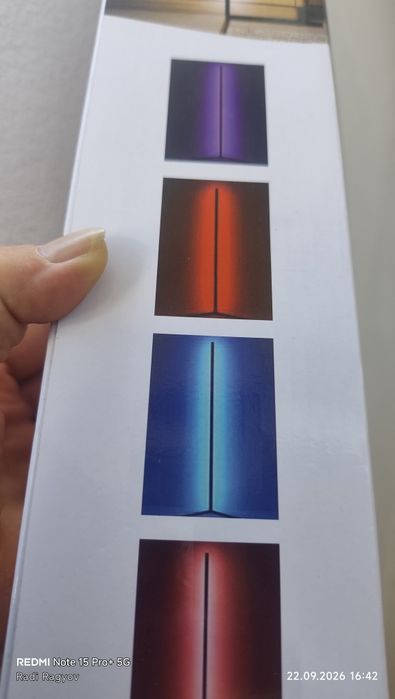RGB led лампи,нови