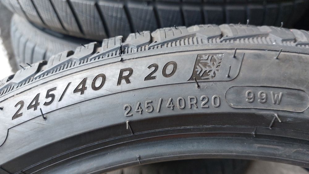 Зимни гуми 245/40/20 Michelin Pilot Alpin 5 2 броя
