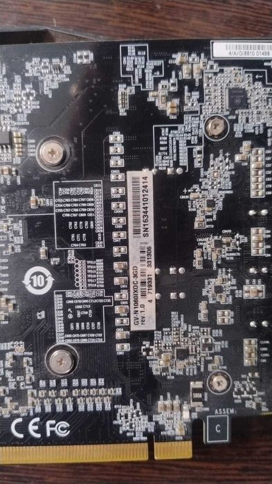 видеокарта GTX1060 3g