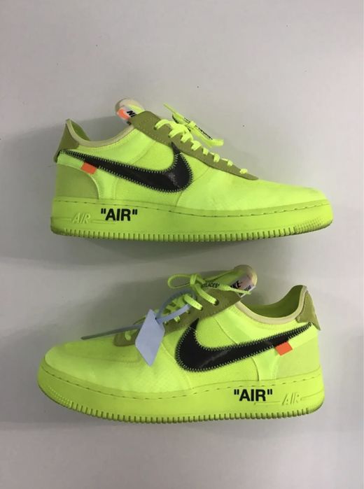 off-white nike air force 1 volt