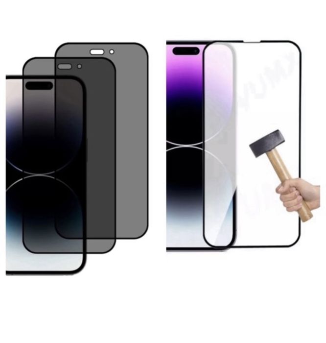 Folie Sticla Strong Glass 6D 11D PRIVACY Iphone 11/12/13/14/15 Pro Max