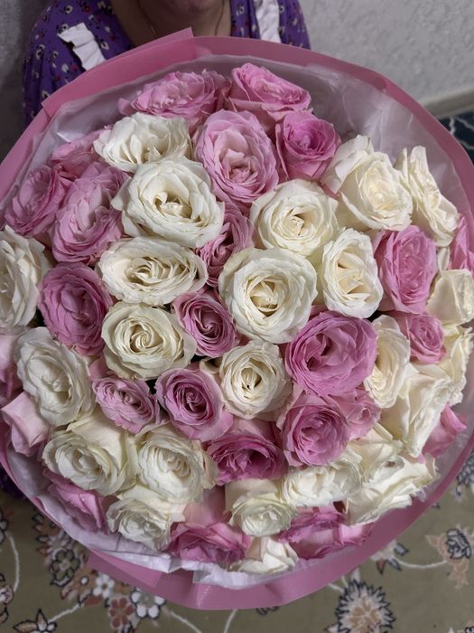 БУКЕТ 53 ШТУК, свежий