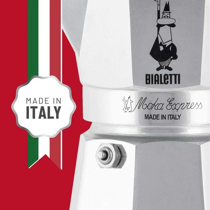 Гейзерная кофеварка Bialetti Moka Express 4 cup. Новая! Made in Italy!