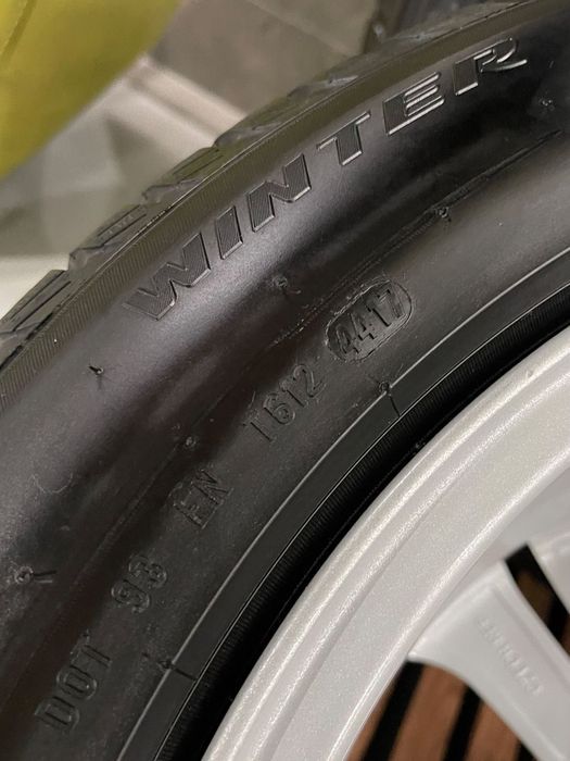 jante bmw x1 , x2, originale, noi, anvelope iarnă noi pirelli