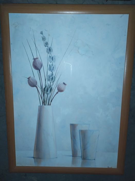 Vând tablou pictat și semnat de artă pentru mai multe detalii la telef