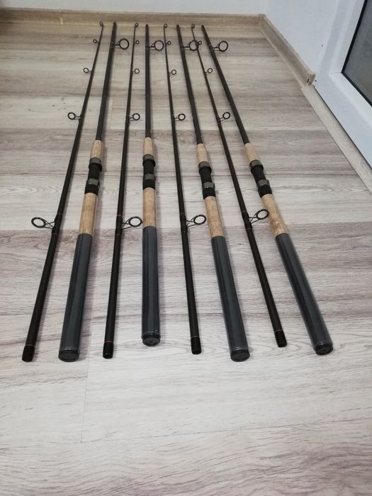 SET 4 Lansete ACTIVE Robinhan + 4 Mulinete SAIMINO x6000