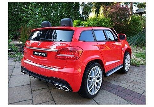 Masinuta Electrica pentru 2 copii Mercedes GLS63 AMG 4x4 24V #Rosu