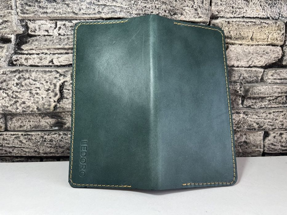 Ledoro естествена кожа портфейл портмоне