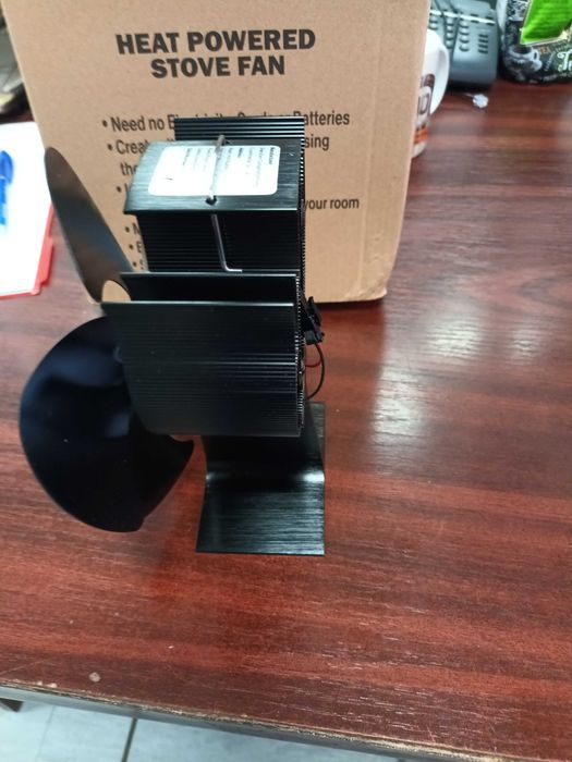 Ventilator pentru semineu, soba lemne alimentare termica 5 pale-100lei