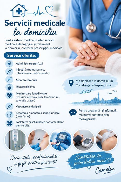 Servicii medicale la domiciliu