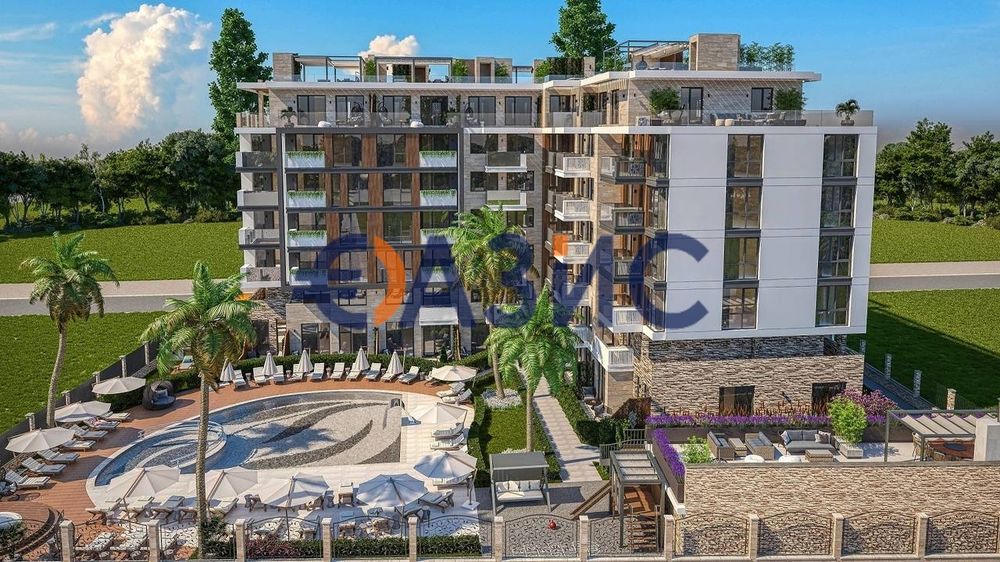 Продава се Едностаен апартамент в к.к. Слънчев бряг - 32 кв.м за 1052 €/кв.м - Снимка #4