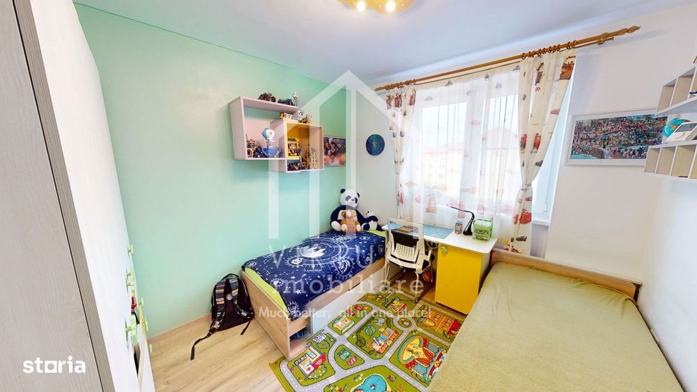 Apartament cu 3 camere, 63mp utili, geamuri tripan,  zona Rahovei