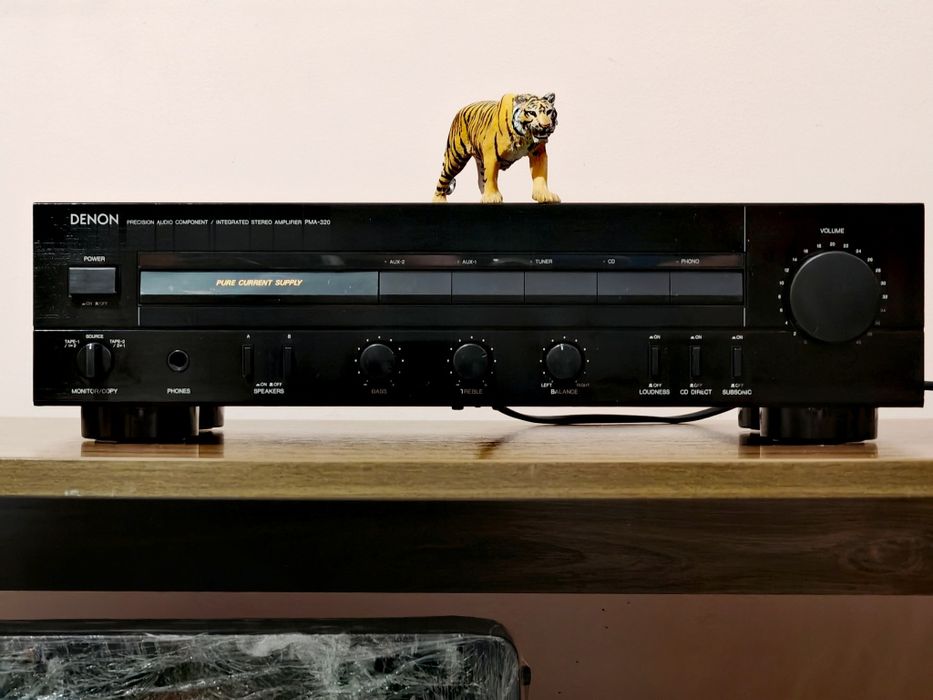 Denon PMA-320. Amplificator. Sunet analogic de vis. Ca nou. Preț fix !